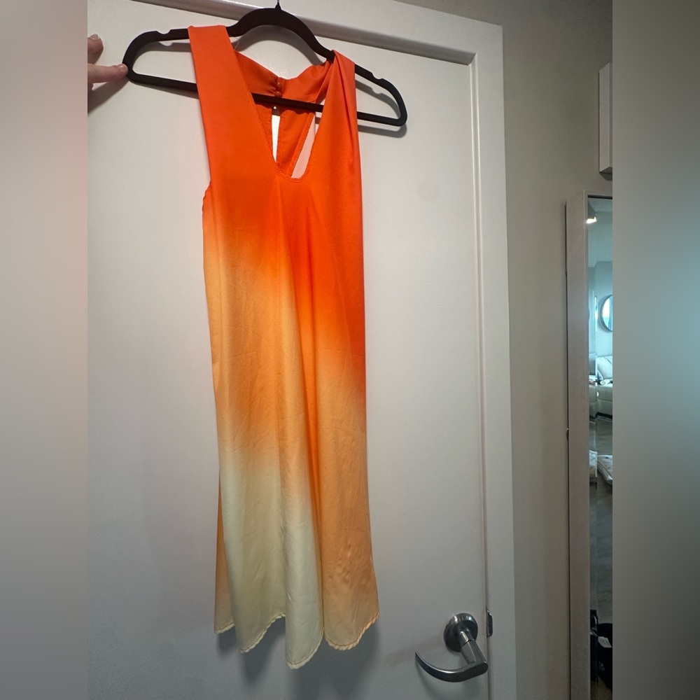 Orange Tangerine Dress